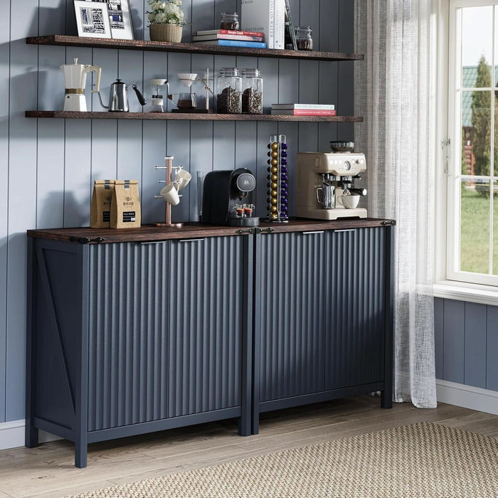 32" Sideboard Buffet Cabinet with Storage, Coffee Bar Cabinet