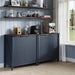 32" Sideboard Buffet Cabinet with Storage, Coffee Bar Cabinet