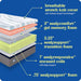 Dreamlife 14” Hybrid Mattress-In-A-Box, Queen, comfort Gel Memory Foam, responsive Encased Coils, Machine Washable Cover