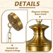 14 Inch Vintage Brass Pendant Illumination Fixture
