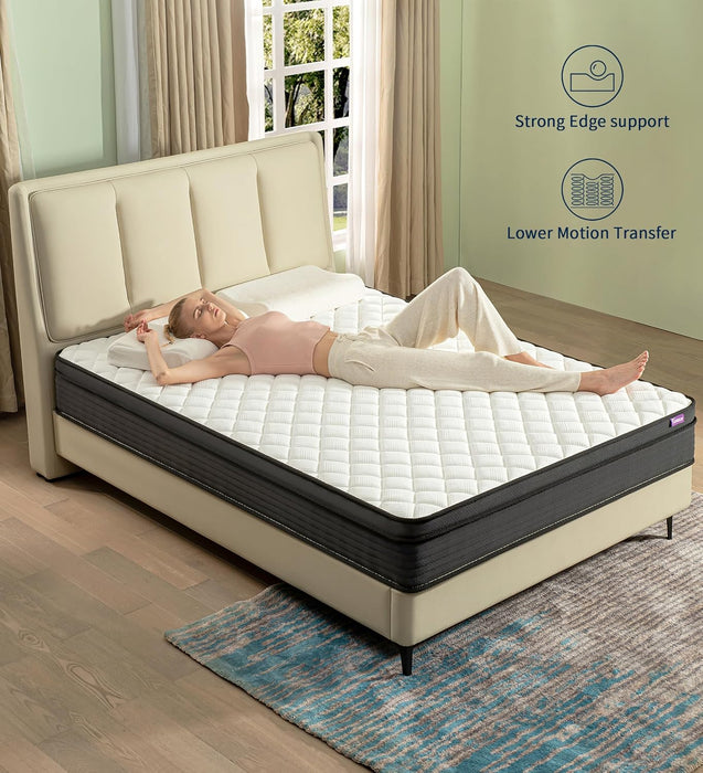 10 Inch Memory Foam Hybrid Mattress ComfortMaxPlus