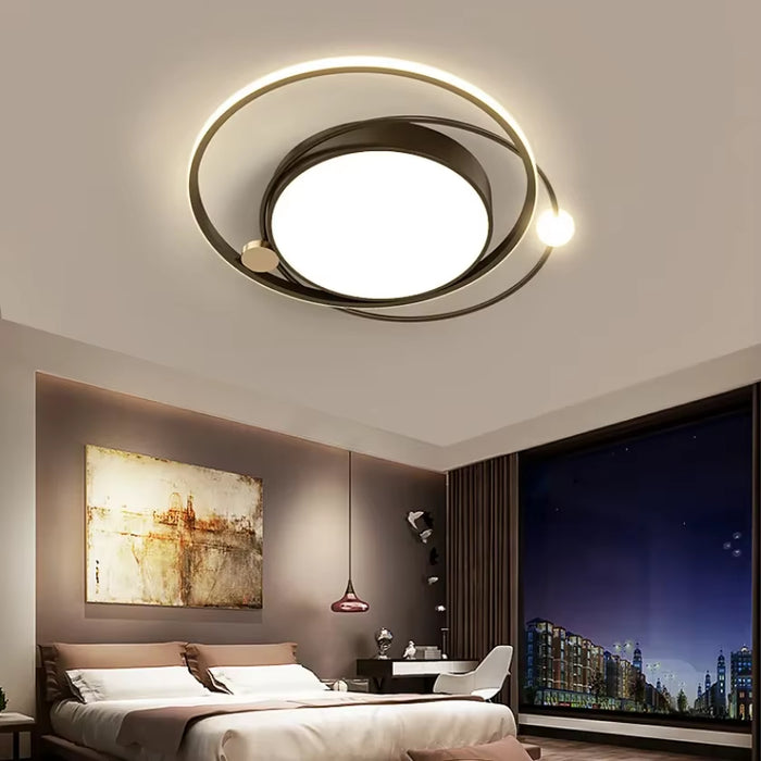 Modern Led Living Room Ceiling Lights Bedroom Kitchen Dining Room Decoration Lamp Chandeliers Nordic Indoor Home Lustres Gold