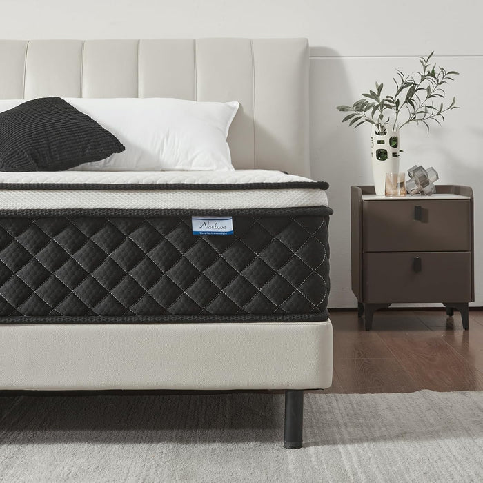 Queen Mattress, 12 Inch Queen Size Mattress in a Box, Pocket Spring