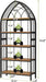 74.8" Tall Bookshelf, 5-Tier Heavy Duty Metal Rack, Large Load-Bearing Capacity, Versatile Shelf for Living Room, Kitchen, Bedroom, Bathroom, Study