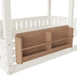 Beige SpaceSaving PlayhouseStyle Bunk Bed With Storage