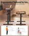 Electric Standing Desk 60 X 24 Inch Computer Desk-Gaming Desk Dark Walnut Home Office Desks Height Adjustable Memory Stand up Computer Workstation