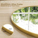 Oversized Full-Body Mirror, 76" X 34" Arched Full-Length Mirror, Gold Metal Frame, Floor Mirror for Bedroom, Living/Dressing Room, Gym - Stand/Wall Mounted/Leaning