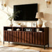 70" Buffet Cabinet with Storage, Walnut Sideboard Credenza