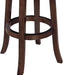 Augusta Swivel Extra Tall Bar Stool - Cappuccino