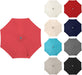 9FT Solar Umbrella Outdoor - Lighted Solar Patio Umbrella with 40 LED Lights Waterproof UV Protection, Table Umbrella with Tilt for Pool, Porch, Garden, Deck, Backyard (Red)