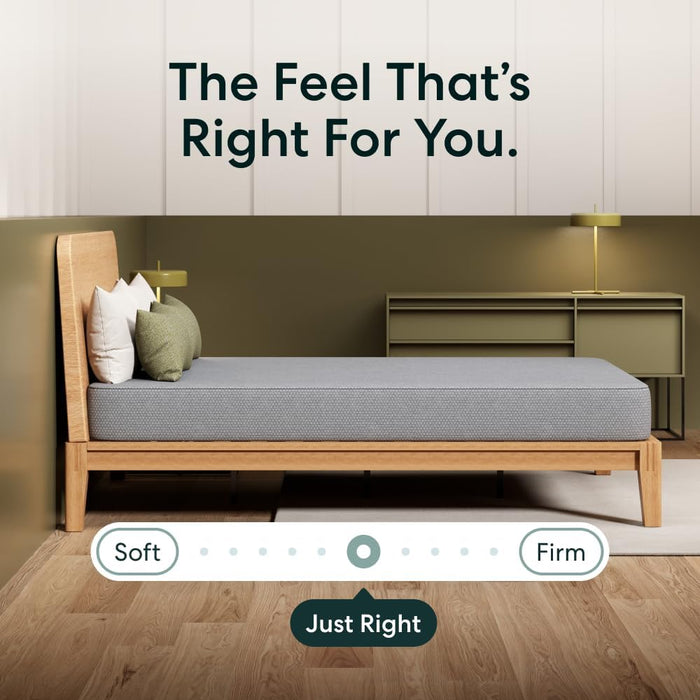 8” Twin Mattress - Memory Foam - Medium Firm - 180 Night Trial - Premium Pressure-Relieving Layers - 10 Year Warranty - Mattress in a Box - Certipur-Us Certified