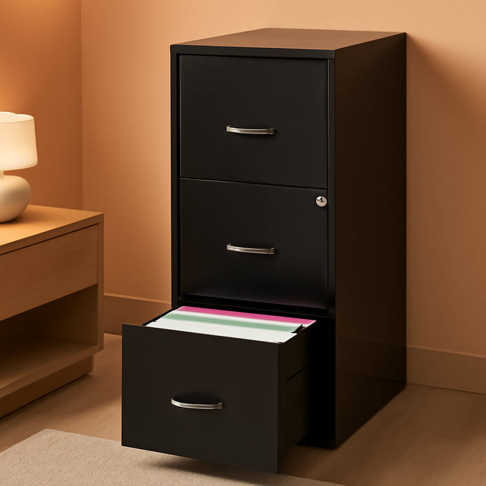 SOHO 18" 3-Drawer Vertical File