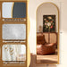 Arched Full Length Mirror, 71"X26"Large Floor Mirrors, for Wall Door Bedroom Bathroom Living Room (Gold)