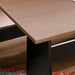 Black and Pecan Breakfast Dining Set Ardmore Nook