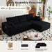 108 Inch Ultra Modular Sectional Sofa CloudMemoryFoam