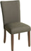 Parsons Classic Upholstered Accent Dining Chair, Single Pack, Brown