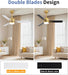 42'' Ceiling Fan with Lights and Remote, Low Profile Modern Ceiling Fan Gold, 6 Speed, Reversible, 3000K-6000K LED, Quiet DC Motor for Indoor Outdoor Bedroom Living Room