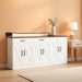 71" W Kitchen Buffet Cabinet with Storage, Large Coffee Bar Cabinet