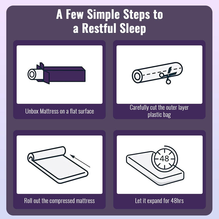 12 Inch Full Size Bamboo Charcoal Cooling Gel Memory Foam Mattress in a Box/Medium-Firm Mattress/Fiberglass Free/Pressure Relief & Temperature Regulation/Certipur-Us Certified,White Full