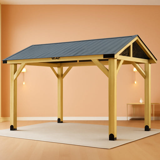 13x15 Feet Gazebo Weatherproof Outdoor Patio Space