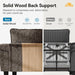 Taupe Chenille Three Seater Modular Sofa ArmrestsIncluded