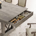 Wooden Dining Table for 6-8 People with 2 Large Drawers, 71 in Long Farmhouse Rectangular Kitchen Dining Table & Thick Table Top, Sturdy Frame, for Big Family, Dinette, Rustic Gray