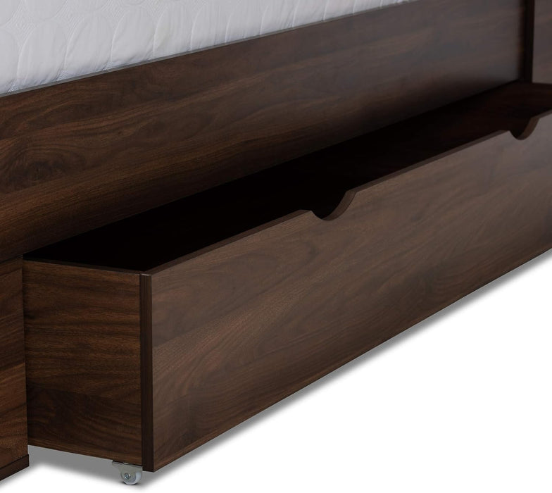 Beds (Platform), Queen, Dark Brown