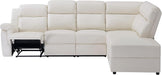 L-Shaped Reclining Sectional Sofa with Storage Chaise