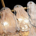 Gold Finish Tiered Chandelier Pendant Light Fixture