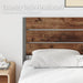 Queen Bed with Headboard and Footboard, with under Bed Storage, All-Metal Support System, No Box Spring Needed, Easy Assembly,Retro Brown
