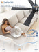 52 Inch Ceiling Fan No Light with Pull Chain, Modern Ceiling Fan without Lights, 6-Speeds, Quiet DC Motor, Remote Control, Black Ceiling Fan for Bedroom, Living Room, Indoor/Outdoor Use