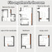 Behind Door Kids Bookshelf Solid Wood SpaceSavingDesign