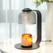 Candle Warmer Lamp with Timer - 4-Level Dimmable, Includes 2 Bulbs, Flameless Wax Warmer for Jar Candles | Ideal Gift for Housewarming & Birthday