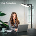 36W LED Floor Lamp, Modern Stepless Dimmable Torchiere Standing Lamps