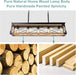 Rustic Wood Chandelier Five Lights Farmhouse Pendant