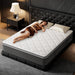 King Mattress 12 Inch Hybrid King Size-Gel Memory Foam Mattress in a Box, Individually Wrapped Pocket Spring, Pressure Relief Edge Support, Medium Firm