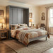 Queen Murphy Wall Bed With HiddenRotatingStorageUnit
