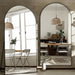 -34X76 Inch Wall Mount Arched Full Length Mirror-Aluminum Alloy Frame High Definition-Full Body Mirror for Bedroom or Living Room,Black
