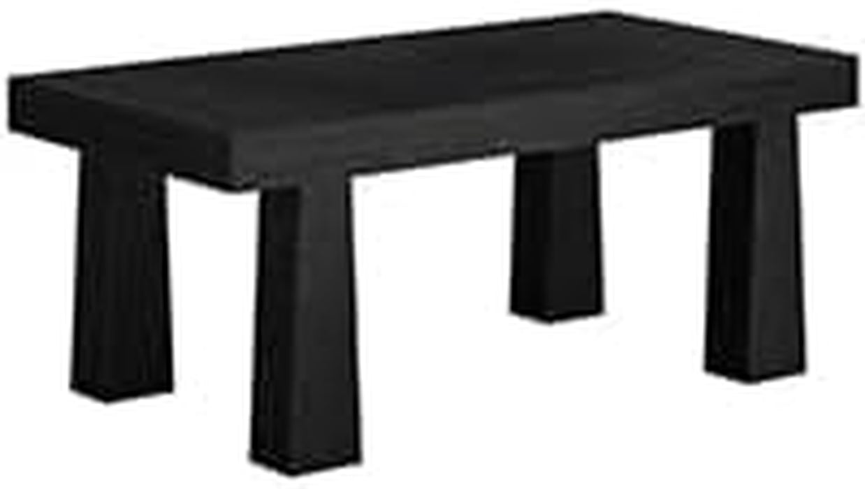 Tribesigns 63 Inch Dining Table for 4-6 People, Modern Rectangular Kitchen Table with Heavy Duty Tapered Legs, Farmhouse Dinner Tables for Home Commercial, Easy Assembly