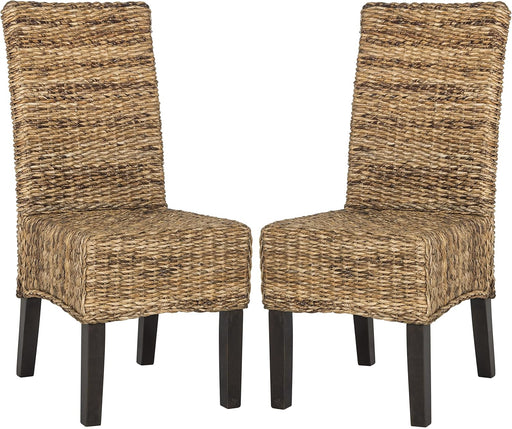 Home Collection Avita Natural Wicker 18-Inch Dining Chair