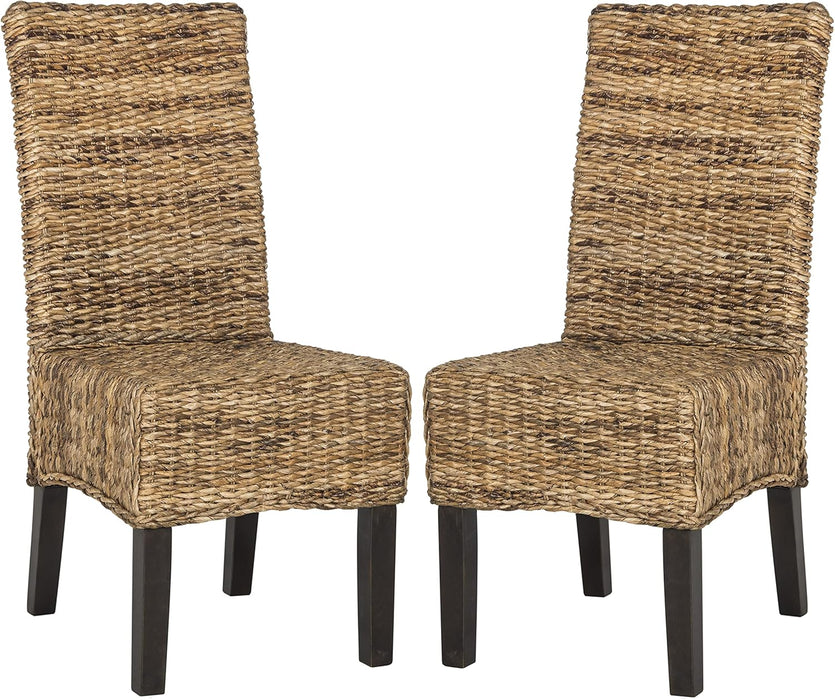 Home Collection Avita Natural Wicker 18-Inch Dining Chair