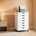 Seven Drawer Chest With SuperHeavyDuty White Cabinet