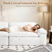 Beige Oversized Sofa For Living Room InteriorDecor