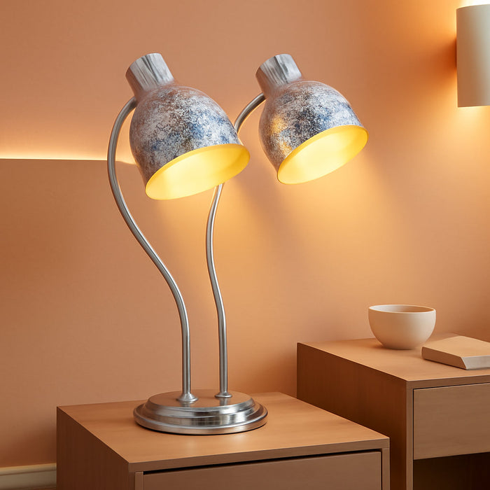 CommercialGrade FoodHeatLamp TwoHead 500W BuffetWarmer