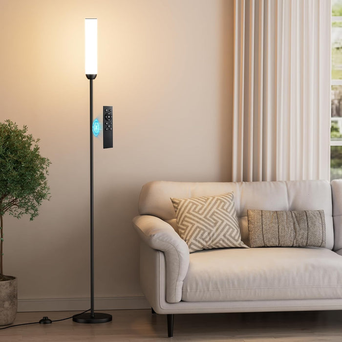 65Inch LED Floor Lamp With Dimmable ColorTemperature