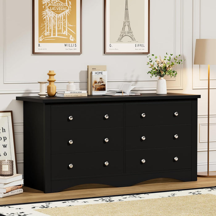 Charcoal Extra Large Dresser With Generous Storage