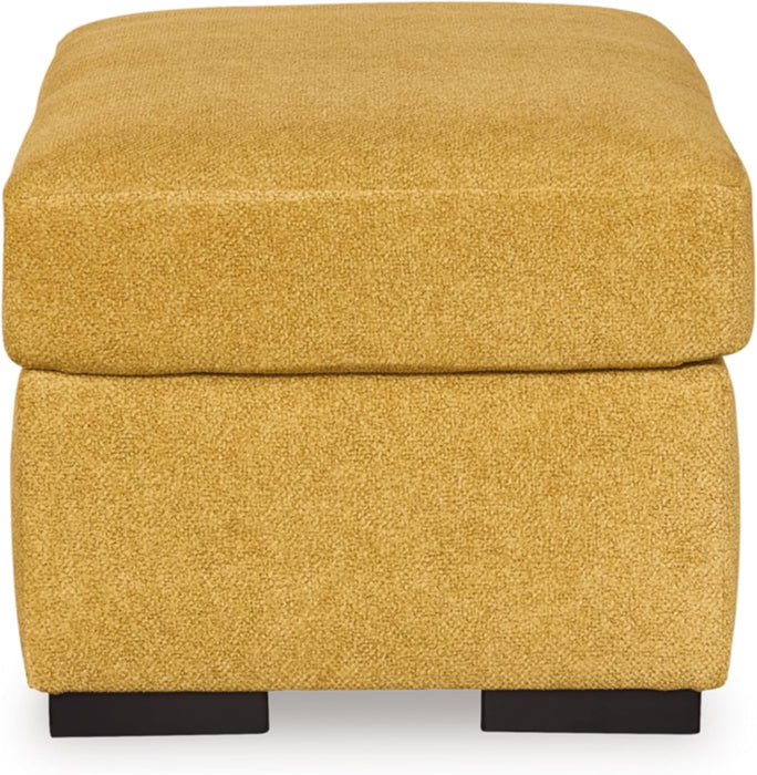 Keerwick Modern Ottoman for Living Room, Yellow