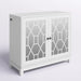Alayna Accent Cabinet with USB Charging Ports and Mirrored Doors