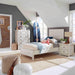 Montauk Solid Wood Bed, Twin Size, Rustic Off-White