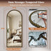 Antique Bronze Full Length Mirror 71X28 In, Beaded Standing Mirror